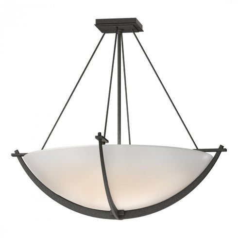 Hubbardton Forge Compass Large Semi Flush Model: 124560-SKT-25-SS0054