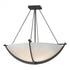 Hubbardton Forge Compass Large Semi Flush Model: 124560-SKT-25-SS0054