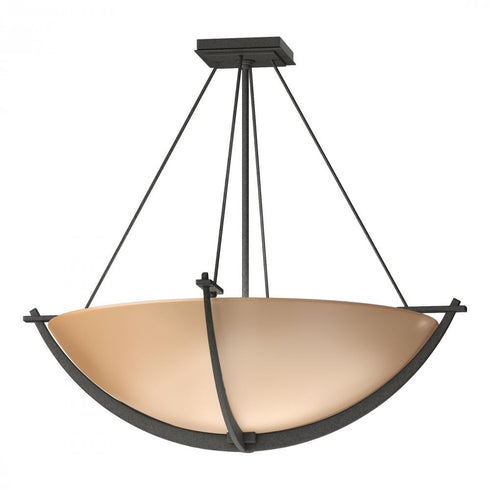Hubbardton Forge Compass Large Semi Flush Model: 124560-SKT-25-SS0054