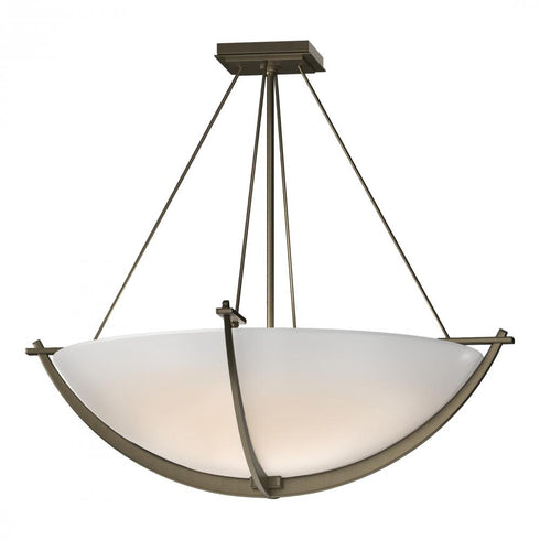 Hubbardton Forge Compass Large Semi Flush Model: 124560-SKT-25-SS0054