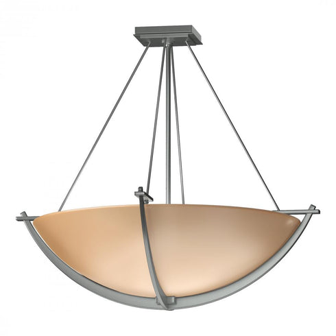 Hubbardton Forge Compass Large Semi Flush Model: 124560-SKT-25-SS0054