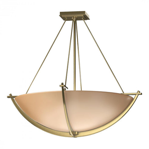 Hubbardton Forge Compass Large Semi Flush Model: 124560-SKT-86-GG0054