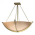 Hubbardton Forge Compass Large Semi Flush Model: 124560-SKT-86-GG0054