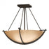 Hubbardton Forge Compass Small Semi Flush Model: 124555-SKT-25-SS0020