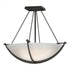 Hubbardton Forge Compass Small Semi Flush Model: 124555-SKT-25-SS0020