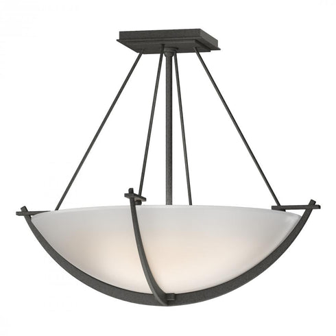 Hubbardton Forge Compass Small Semi Flush Model: 124555-SKT-25-SS0020