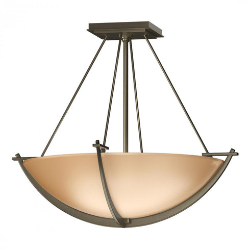 Hubbardton Forge Compass Small Semi Flush Model: 124555-SKT-25-SS0020
