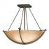 Hubbardton Forge Compass Small Semi Flush Model: 124555-SKT-25-SS0020