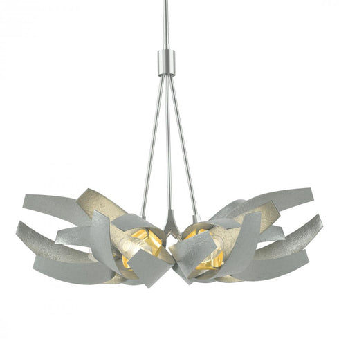 Hubbardton Forge Corona Brass Accent Pendant Model: 136502-SKT-MULT-05-BR-YE0352