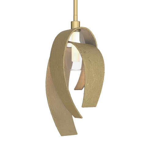 Hubbardton Forge Corona Large Mini Pendant in Bronze Finish Model: 186530-SKT-MULT-05-YE0377
