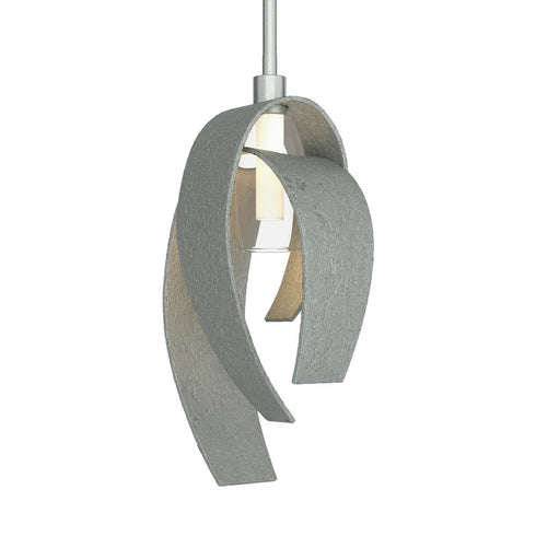 Hubbardton Forge Corona Large Mini Pendant in Bronze Finish Model: 186530-SKT-MULT-05-YE0377