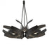 Hubbardton Forge Corona Large Pendant Model: 136505-SKT-MULT-14-YE0377