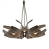 Hubbardton Forge Corona Large Pendant Model: 136505-SKT-MULT-14-YE0377
