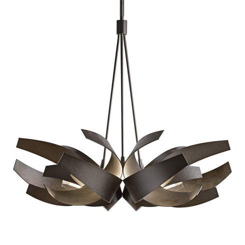 Hubbardton Forge Corona Large Pendant Model: 136505-SKT-MULT-14-YE0377