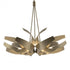 Hubbardton Forge Corona Large Pendant Model: 136505-SKT-MULT-14-YE0377