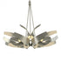 Hubbardton Forge Corona Large Pendant Model: 136505-SKT-MULT-14-YE0377