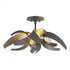 Hubbardton Forge Corona Semi Flush Model: 128712-SKT-03-YE0352