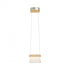 Hubbardton Forge Cow Bell Cowbell LED Mini Pendant in Bronze Finish Model: 151060-LED-STND-05-WD-YE0560