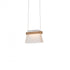 Hubbardton Forge Cow Bell Cowbell LED Mini Pendant in Bronze Finish Model: 151060-LED-STND-05-WD-YE0560