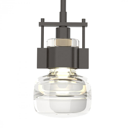 Hubbardton Forge Cuff Large Mini Pendant in Bronze Finish Model: 187340-SKT-MULT-05-ZM0447