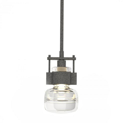 Hubbardton Forge Cuff Large Mini Pendant in Bronze Finish Model: 187340-SKT-MULT-05-ZM0447
