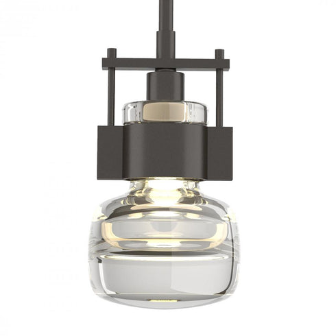 Hubbardton Forge Cuff Mini Pendant in Bronze Finish Model: 187330-SKT-MULT-05-ZM0448