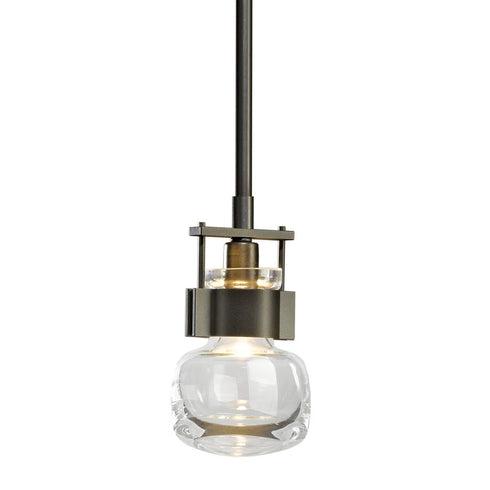 Hubbardton Forge Cuff Small Mini Pendant in Bronze Finish Model: 187300-SKT-MULT-05-ZM0435