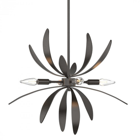 Hubbardton Forge Dahlia Mini Pendant in Bronze Finish Model: 184350-SKT-MULT-05