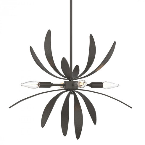 Hubbardton Forge Dahlia Mini Pendant in Bronze Finish Model: 184350-SKT-MULT-05