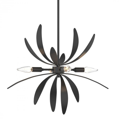 Hubbardton Forge Dahlia Mini Pendant in Bronze Finish Model: 184350-SKT-MULT-05