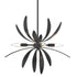 Hubbardton Forge Dahlia Mini Pendant in Bronze Finish Model: 184350-SKT-MULT-05