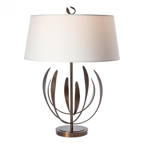 Hubbardton Forge Dahlia Table Lamp in Bronze Finish Model: 272105-SKT-05-SF2210