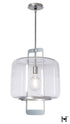 Hubbardton Forge Dane Lantern in Sterling Finish Model: 187465-SKT-MULT-85-ZM0839