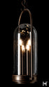 Hubbardton Forge Davis Outdoor Lantern in Coastal Bronze Finish Model: 365213-SKT-75-II0826