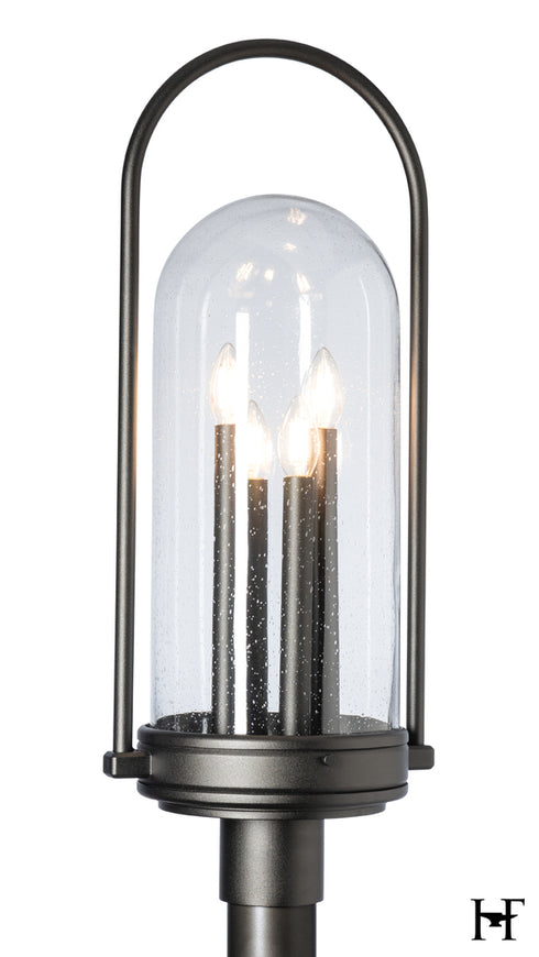 Hubbardton Forge Davis Post Light in Coastal Oil Rubbed Bronze Finish Model: 345213-SKT-14-II0826