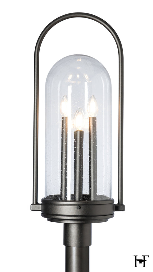 Hubbardton Forge Davis Post Light in Coastal Oil Rubbed Bronze Finish Model: 345213-SKT-14-II0826