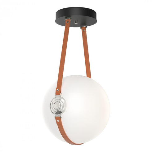 Hubbardton Forge Derby Large Semi Flush Model: 121049-LED-10-24-LC-HF-GG0680