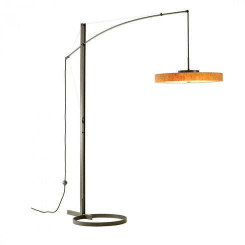 Hubbardton Forge Disq Arc LED Floor Lamp Model: 234510-LED-25-SH1970