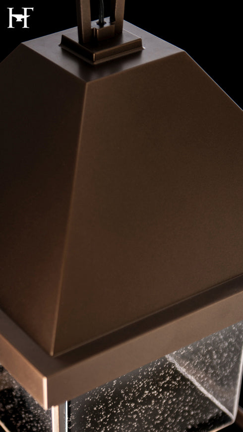 Hubbardton Forge Dorset Dark Sky Friendly Outdoor Lantern in Coastal Bronze Finish Model: 365203-SKT-75-II0833