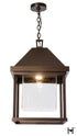 Hubbardton Forge Dorset Dark Sky Friendly Outdoor Lantern in Coastal Bronze Finish Model: 365203-SKT-75-II0833
