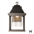 Hubbardton Forge Dorset Small Dark Sky Friendly Outdoor Sconce in Coastal Oil Rubbed Bronze Finish Model: 305201-SKT-14-II0831