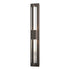 Hubbardton Forge Double Axis Large LED Outdoor Sconce in Coastal Oil Rubbed Bronze Finish Model: 306425-LED-14-ZM0333