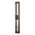 Hubbardton Forge Double Axis Large LED Outdoor Sconce in Coastal Oil Rubbed Bronze Finish Model: 306425-LED-14-ZM0333
