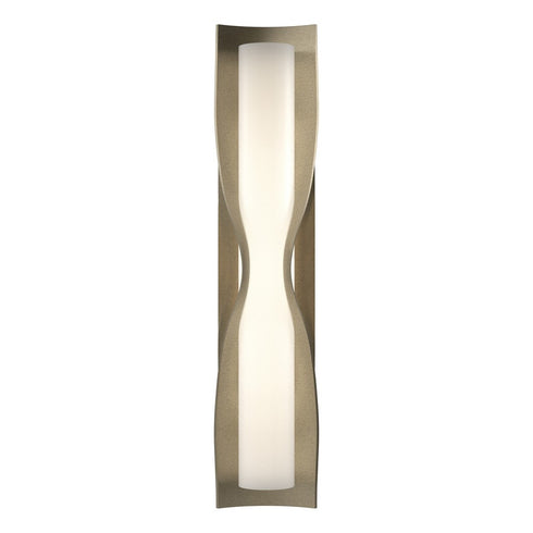 Hubbardton Forge Dune Large Sconce in Bronze Finish Model: 204795-SKT-05-GG0347
