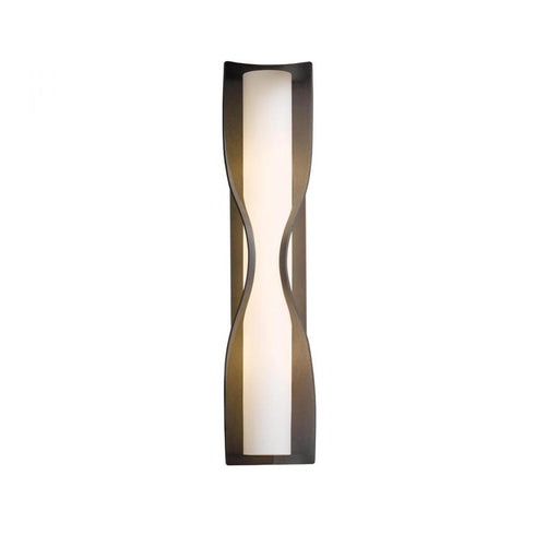 Hubbardton Forge Dune Large Sconce in Bronze Finish Model: 204795-SKT-05-GG0347