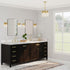 Hubbardton Forge Eos 1 Light Bath Sconce in Black Finish Model: 201330-SKT-10-ZM0718