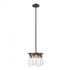 Hubbardton Forge Eos Semi Flus Pendant Model: 131062-SKT-MULT-05-ZM0718