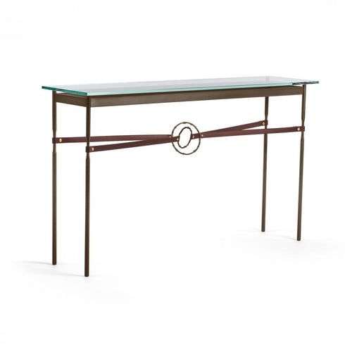 Hubbardton Forge Equus Console Table in Bronze Finish Model: 750118-05-05-LB-VA0714