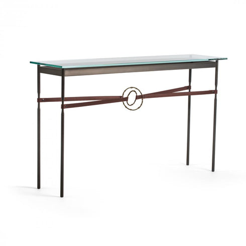Hubbardton Forge Equus Console Table in Bronze Finish Model: 750118-05-05-LB-VA0714