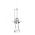 Hubbardton Forge Erlenmeyer Large Low Voltage Mini Pendant in Vintage Platinum Finish Model: 161065-SKT-STND-82-ZM0349
